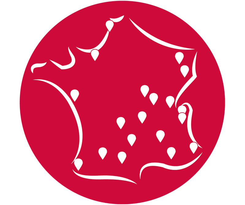 Carte de France Charmhotel