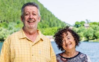 Jimmy et Agnès Champalou